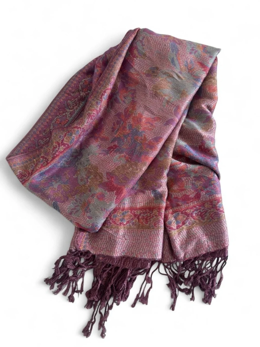 Beautiful 90% cashmere and 10% silk scarf